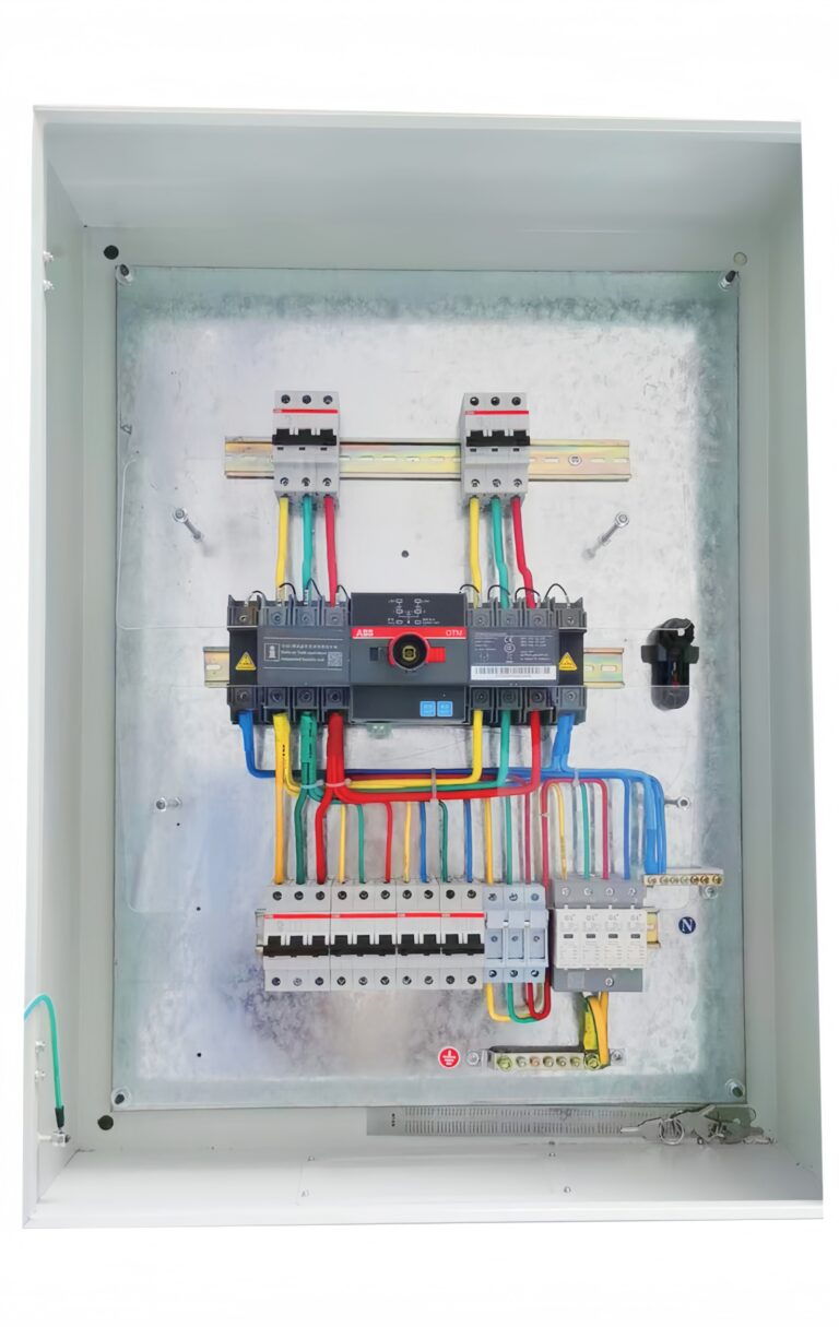 Dual Power Transfer Switch Distribution Box
